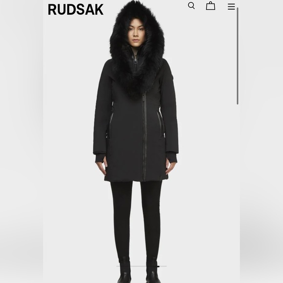 Rudsak Goose Down Women’s Parka - XS - Excellent Condition - Worn Once - Picture 3 of 5